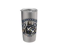 Bannockburn 1314 Robert The Bruce Escocia Vaso térmico de acero inoxidable de doble pared