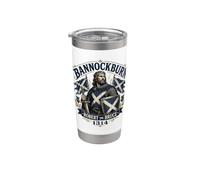 Bannockburn 1314 Robert The Bruce Escocia Vaso térmico de acero inoxidable de doble pared