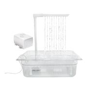 Baño automático de loros, bañera automática de loro,Baño de aves a presión de agua ajustable | Bañera de amor con presión de agua ajustable, bañera de ducha de periquito para cacatina africano gris
