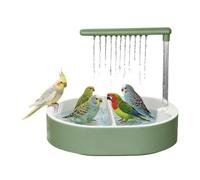 Baño automático para pájaros: piscina eléctrica para pájaros, de purificación continua de flujo de agua, unidad de fijación fácil de instalar, dispositivo de cuidado higiénico de muelles |
