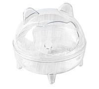 Baño Chinchilla - Chinchillas Accessories, Hamster Baño | Con transparente anti-llegada, espacio desmontable con amplia visión durante la limpieza y los momentos de juego de animales