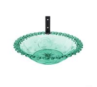 Baño colgante para pájaros y comedero de colibríes, plato de agua para pájaros al aire libre con diseño a prueba para decoración de vida silvestre de patio, cuenco de baño para pájaros pequeños