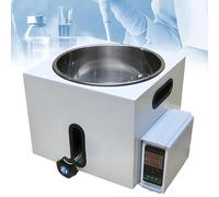 Baño de agua de aceite de laboratorio, calefacción digital tipo elevación con forro de acero inoxidable, control inteligente PID a 250 ℃, para química, ingeniería, farmacéutica