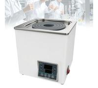 Baño de agua de laboratorio con pantalla digital, baño termostático eléctrico de acero inoxidable para experimentos científicos, anticombustión en seco, 6 agujeros
