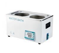Baño De Agua De Laboratorio Digital 3/6/13/20l, 300/600/800/1200w Baño De Agua Termostático Científico, Protección Contra Funcionamiento En Seco, Temporizador Y Control De Temperatura (±0 double hole