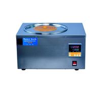 Baño de agua digital, Calentador de baño agua acero inoxidable DXY Equipo laboratorio Dispositivos termostáticos calefacción Plla LCD 12L + Función temporización(DXY-12S-Timing)