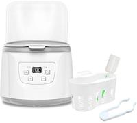 Baño de agua digital de laboratorio, calentador de temperatura constante con pantalla LCD, control termostático de 20-100 °C, acero inoxidable para experimentos científicos