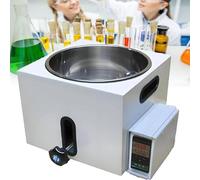 Baño de agua digital de laboratorio con control PID, forro de acero inoxidable para aplicaciones químicas de hasta 250 ℃