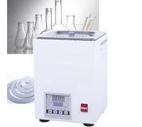 Baño de agua termostático eléctrico de 1/2/4/6 orificios, temperatura ambiente de 5 a 100 °C, incrementos de 0,1 °C, función de temporización, pantalla digital dual,1hole