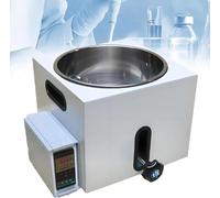 Baño de Agua y Aceite Laboratorio 5L,Calentador Digital Control PID Precisión ±1°C,Rango Ambiente a 250°C,Compatible con Evaporador Rotativo Reactor Vidrio Química e Ingeniería