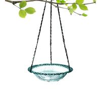 Baño de aves al aire libre - Baño de agua para pájaros | Soporte metálico robusto Nidera Decorativa para Santuario Fauna Observación Natural en Jardín Balcón Terraza Clavo Árbol