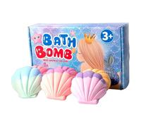 Baño de burbujas para adultos, con bola de baño en forma de concha con juguetes, 6 bolas de sal de baño, para mujeres, madres, esposas, abuelas, niñas, adolescentes, en casa y de viaje