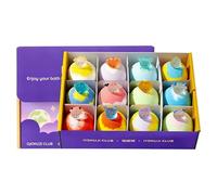 Baño de burbujas para mujeres,12 Bolas de Aromáticas - con Juguetes Espuma Relajante,para Jóvenes, Mamá, Esposa, Abuela, Viaje, Hogar y Familia