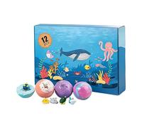 Baño de Burbujas para Niños,12 Piezas Limpiador Corporal en Barra - Set SPA Baño de Burbujas con Juguetes | para Uso en Casa, Viaje, SPA y Hotel