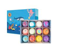 Baño de Burbujas para Niños,12 Piezas Limpiador Corporal Refrescante para Baño - Set Spa de Burbujas con Juguetes,para Uso en Casa, Viaje, Spa y Hotel