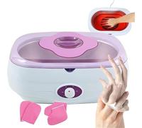 Baño de cera de parafina, máquina de cera de parafina de gran capacidad de 4L for manos y pies, temperatura ajustable de 0 a 60 ℃, hidratante y exfoliante, for codos suaves, manos, pies, artritis y ar