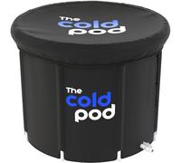 Baño de hielo para exteriores grande con cubierta: bañera de hielo deportiva de 90 cm para recuperación por The Cold Pod, bañera de terapia de agua fría para atletas, Wim Hof, crioterapia, capacidad
