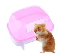 Baño de para hámster, casa de baño de polvo de chinchilla, de para hámster, accesorios para hámster, inodoro estable para enanos, chinchillas, jerbos