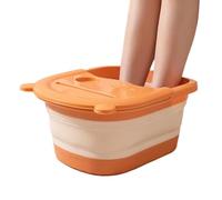 Baño de pies bandeja de plegable para remojar masaje con asas | Cuenco de remojo portátil para pies, para casa, apartamento, dormitorio, centro de spa, hotel, hombres, mujeres, padres