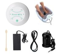 Baño de pies iónico, Juego de baño de pies completo Ionic, baño de pie s detox iónico, Spa iónico para Pies en casa, baño de Pies de electrólisis, máquina de limpieza portátil (Sin bañera)