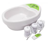 Baño de Pies Real Spa Pediluvio por Electrólisis Incl. Fernb 3 Bobinas M. 6,3 MM