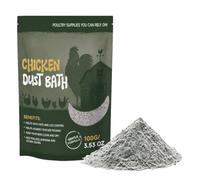 Baño De Polvo Para Gallinas De Compañía Potente Y Suave Polvo Aseo Aves