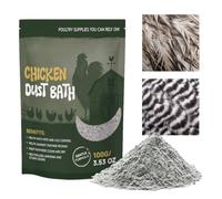 Baño De Polvo Para Gallinero Potente Y Suave Polvo Aseo Aves Corral