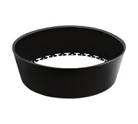 Baño de tierra para polluelos - Bañera de arena de 64 cm | Contenedor ajustable sin fondo para aves de corral y gallina | Recinto exterior gallinero, kit higiene bienestar animal, estructura circular