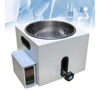 Baño digital de agua de aceite, revestimiento de acero inoxidable, control inteligente de temperatura PID a 250 °C, 5 L para ingeniería de laboratorio de química