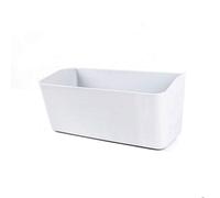 Baño Equipado， Juego de estantes sólidos de Pared Blancos for baño, Cocina, Dormitorio, Estante de Almacenamiento Decorativo con
