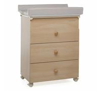 Foppapedretti, IlBagnetto, bañera cambiador, 46 x 69 x 89 cm, 36 kg, natural