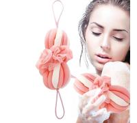 Baño Luffa - Baño Exfoliante corporal Luffa - Esponja exfoliante de bolas de flores suave guante de lavado para el cuidado de la piel para niños y adultos