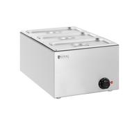 Baño maría - 640 W - 3 x GN 1/3 - Royal Catering