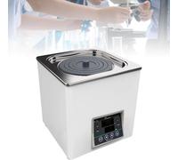 Baño María De Acero Inoxidable con Tapa Ajustable, Protección contra Quemaduras En Seco, Control Termostático Y Orificio De Drenaje para Una Cocción A Temperatura Precisa. 1hole