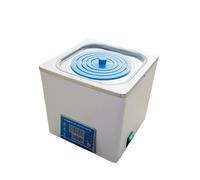 Baño María de laboratorio, Baño de agua con termostato Baño de agua digital Caldera Calefacción Tanque de temperatura constante Orificios simples HH-1 Capacidad 3L Temp