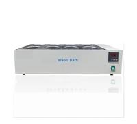 Baño María de laboratorio, Baño de agua con termostato digital for baño de agua, caldera de calentamiento de temperatura constante, tanque de ocho orificios, capacidad de 28 l