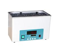 Baño María de laboratorio, Suministros de laboratorio Cámara interior de estiramiento Termostato digital de 2 orificios Baño de agua calefactor (pantalla LED)