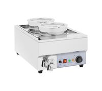 Baño maría Hotpot - 14 L - 1500 W - mate - Royal Catering