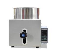 Baño María, Olla de baño de agua con plla digital de temperatura constante de 2L-5L, olla de baño de aceite de elevación, calentamiento de agua y aceite de laboratorio de doble propósito(2L)