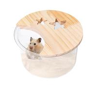 Baño para hámster, caja de baño de para hámster | Bañera de gerbo | Baño de de criatura de acrílico y contenedor de para cavar hámsters ratón ge
