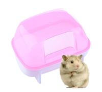 Baño para hámster, de para hámster, chinchilla, polvo, de , inodoro desmontable, accesorios para enanos, jerbos, ratones