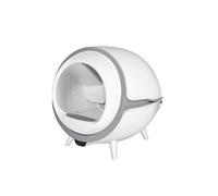 Baño para Mascotas Caja de Arena for Gatos Limpieza Totalmente automática, Suministros Cerrados, Inodoro for Gran tamaño(10L)