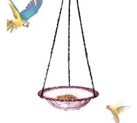 Baño para Pájaros Al Aire Libre - Baños para Aves Al Aire Libre | Estación De Agua Metálica Resistente Decorativa para Observación De Vida Silvestre En El Patio Balcón O Terraza para Fotografía De AV
