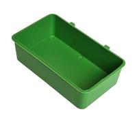 Baño para pájaros para jaula, bañera pequeña colgante, bandeja de comedero de alimentos, cuenco de agua, bandeja de ducha para pájaros, caja colgante para pájaros, juguetes para periquitos, bañera