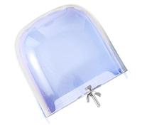 Baño para pájaros para jaula, ducha transparente para pájaros pequeños, jaula montada en jaula de cría, baño para pájaros