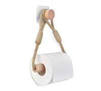 Baño Portarollo Papel Higiénico Sujetador de Papel Montura de Pared, Accesorio Retro de Rollo de Papel
