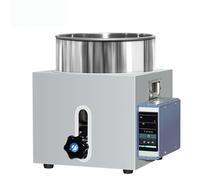 Baño termostático digital de aceite/agua, tanque interior de acero inoxidable, precisión de ± 1 ℃ para uso comercial y de laboratorio (2 l)