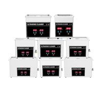 Baño ultrasónico digital de 2L, 3L, 4L, 6L, 10L, 15L, 22L y 30L, calentador de 600 W, temporizador, desgasificador, cesta de limpieza, limpiador ultrasónico, herramienta de limpieza(CJ-060S-15L,UK)