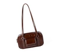 BAÑO VINTAGE ESTILOS COREANOS FIGNO PASGO PU INTERIOR PARA ESTILOS COREANOS ESCOLA PARA EL ESTANTE DE MUJERES PERSONAS PUA PU, Color de barro, Mass Beauty