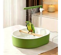 Baños automáticos para pájaros para jaula, baño automático para periquitos con bomba, filtro, ducha interior para pájaros con agua corriente, para mascotas, pájaros, conure, periquitos, cacatúas